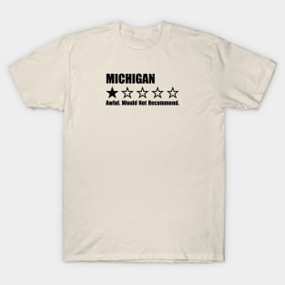 Michigan One Star Review T-Shirt